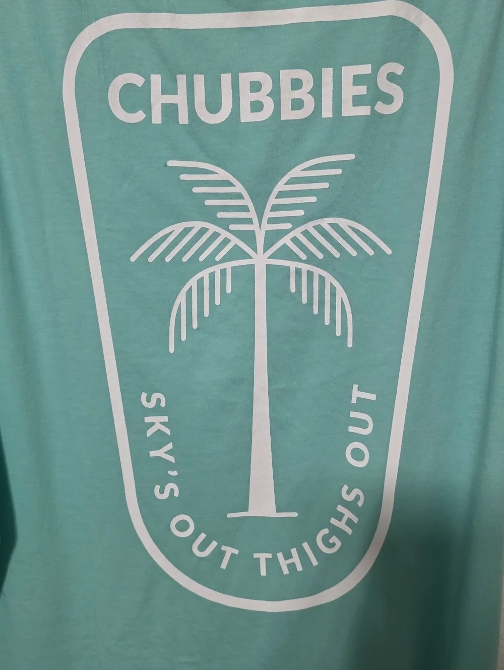 NWOT Chubbies Tank Too Size Xl